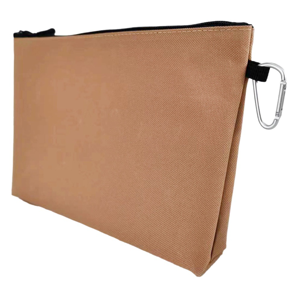 Amazon multifuncional de gran capacidad con cremallera bolsa de herramientas suave portátil cinturón de cintura colgando bolsa de almacenamiento de herramientas de mano