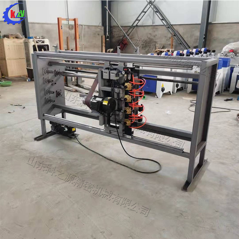 全自动数控锄把机 圆形木方扁型木棒加工机 洋镐锄把成型设备厂家