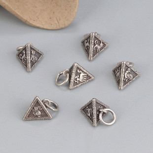 S925���yˮī��ʮ����Ф������С�������͹�DIY�ֹ�����������l
