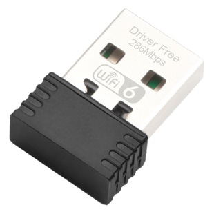 AX286 Mini WiFi6 без привода USB беспроводная сетевая карта настольный ноутбук WiFi приемник передатчик
