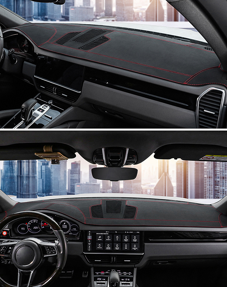 For Porsche Cayenne Panamera Palamela 718macan central control instrument panel UV light protection pad