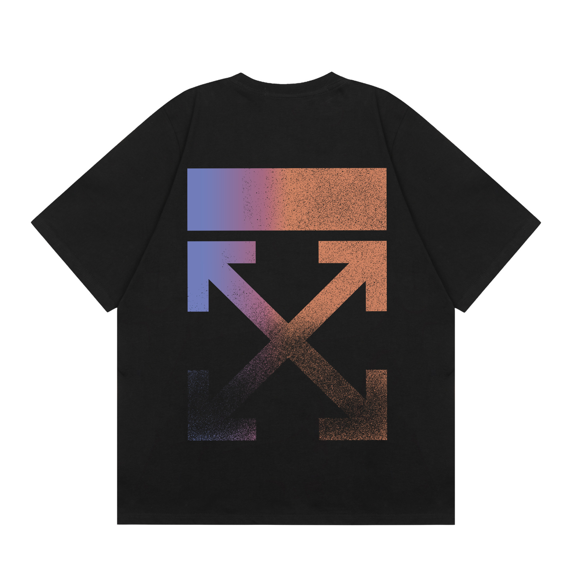 OFF-WHITE T-shirt Gradient Spray Arrows Black