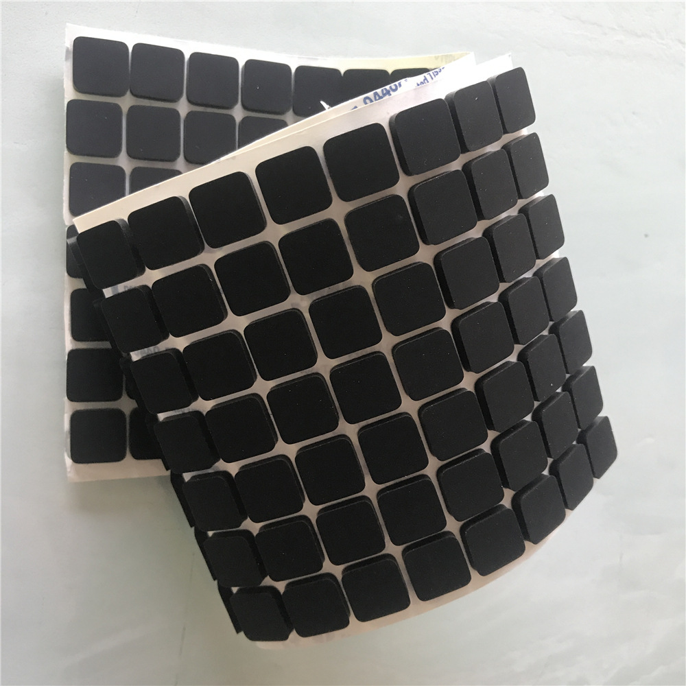 供应平面橡胶脚垫3M橡胶垫网格橡胶脚垫 白色橡胶垫减震耐磨