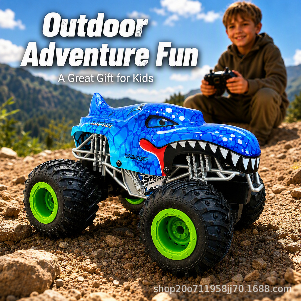 Remote Control Off-road Vehicle Children's Toy Four-wheel Drive...
