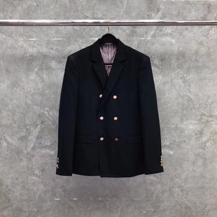 Factory direct TB Tom autumn and winter New suit double-breasted gold buckle coat casual fashion comfortable suit coat