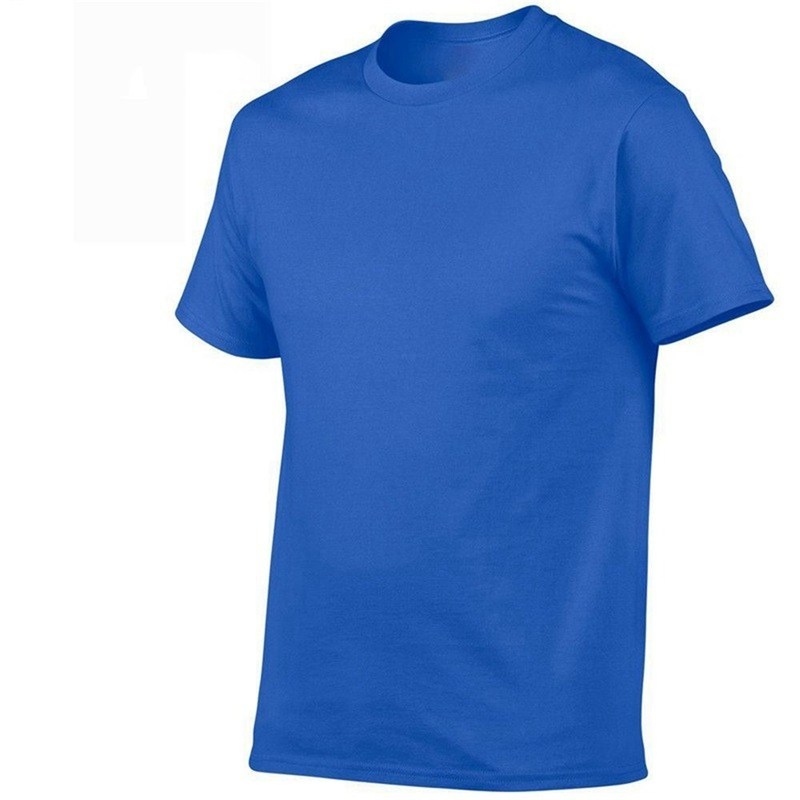 2025 夏クロスボーダー無地 tシャツブランクヘビーコットンラウンドネック文化シャツ半袖デイリーカジュアルウェア|undefined