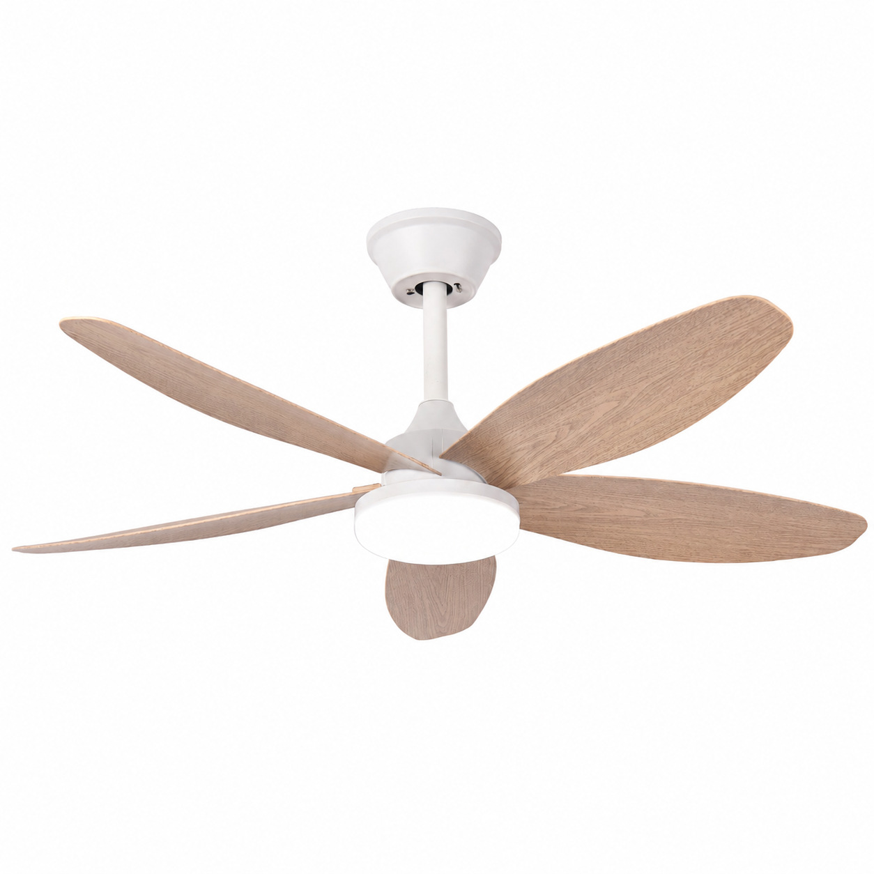 Ventilador de Techo con Luz de ABS y PC, con Control Remoto, Motor DC, para Sala de Estar y Comedor