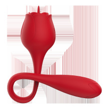 妍爱Y.love玫瑰花女用双头舌舔震动棒夫妻共用房事性自慰器成人用