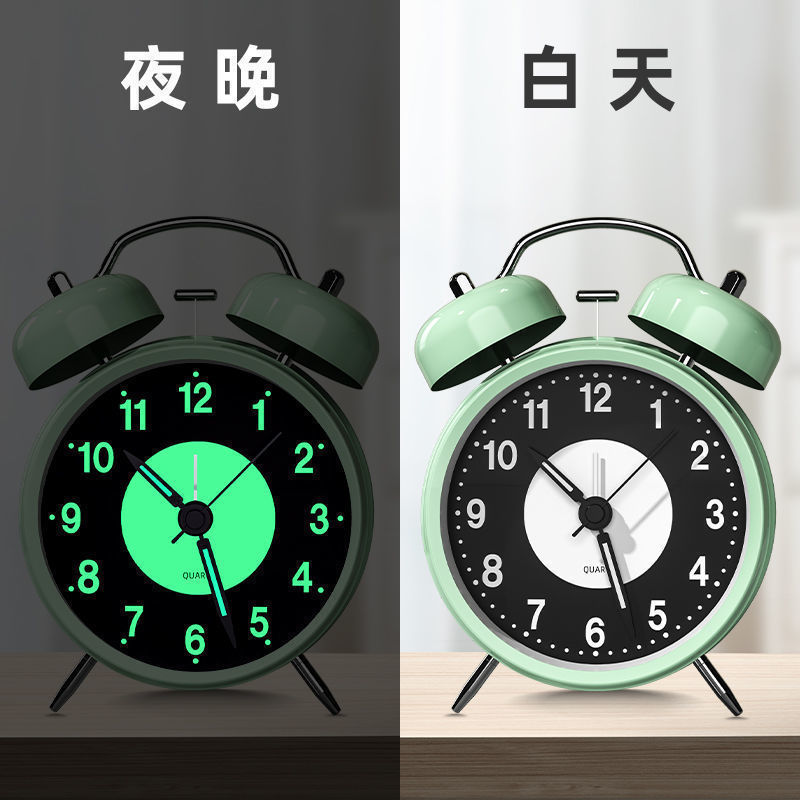 2025 nuevo reloj de despertador mecánico estudiantes de secundaria y secundaria ancianos despierta carga pequeña alarma