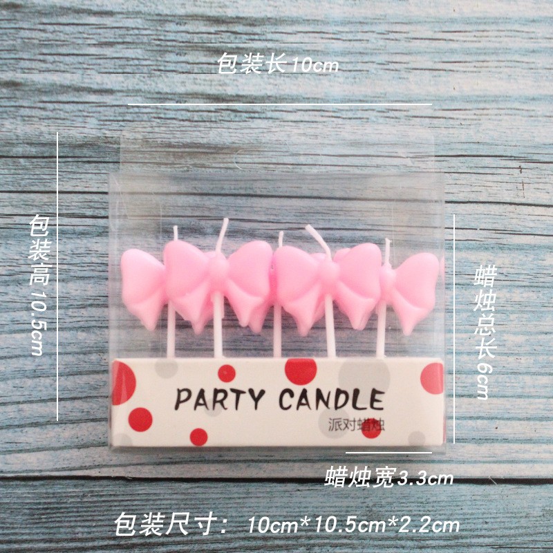 Vela de cumpleaños de dibujos animados al por mayor popular fiesta de flores oso dinosaurio donut cara sonriente vela de pastel para niños