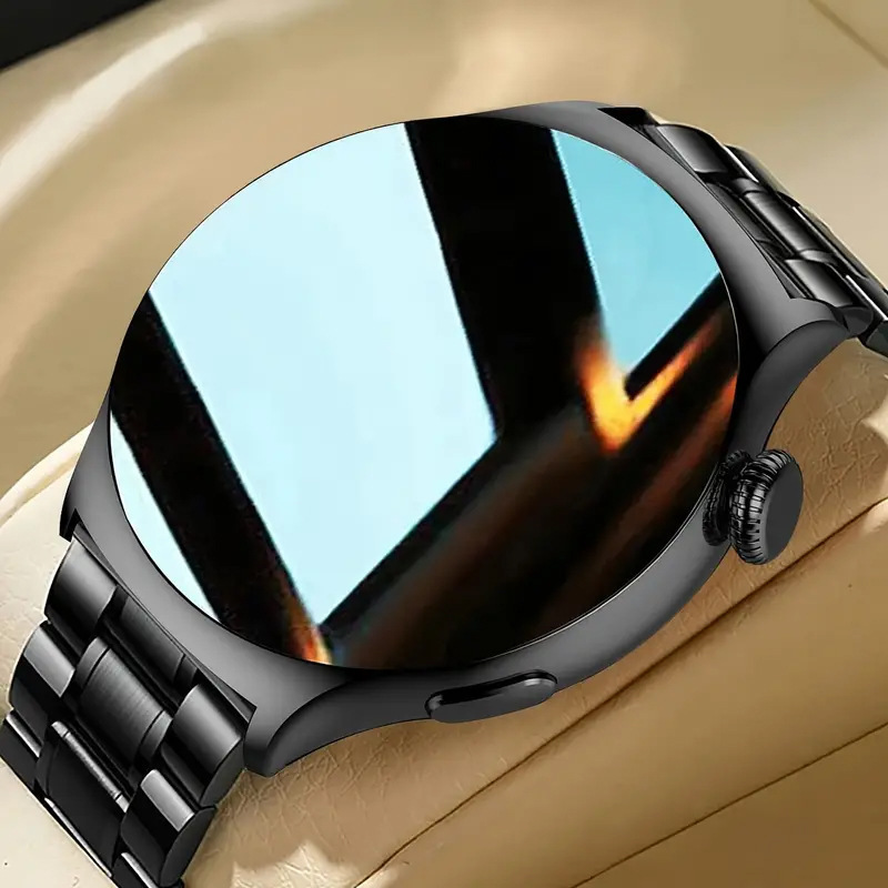 New cross-border smart watch watt4 Bluetooth call ECG blood pressure blood oxygen NFC men's business smart watch