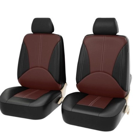 Чехол внешней торговли автомобильное сиденье чехол из искусственной кожи четыре сезона универсальная подушка сиденья 5 автомобилей универсальный бежевый сплайт