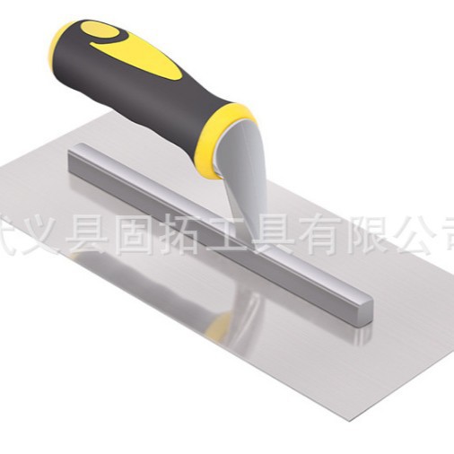 供应双色柄抹泥刀  不锈钢抹泥刀（笑脸抹泥板）