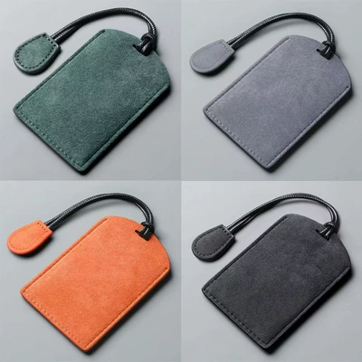Car key bag — Nfc Protective Cover Special Rice - dark-green-blank-simple-rope