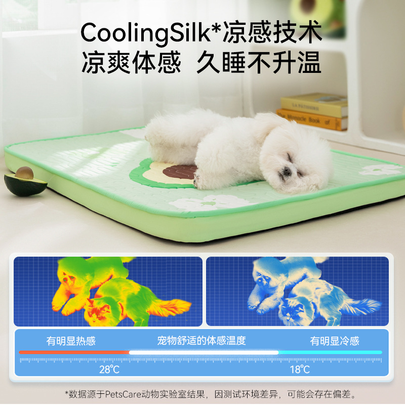 Primavera de perros de dibujos animados, almohadillas de látex de hilo, perros pequeños y medianos, cuatro estaciones de perros, perros, gatos, dormidos, perros, perros