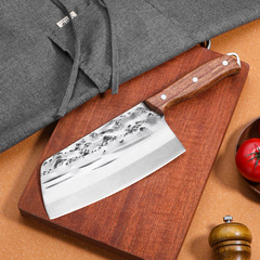 Longquan Kitchen Knife, Hand-forged Chef's Knife for Cutting and Slicing Meat, Sharp Home Use Kitchen Knife, Wholesale