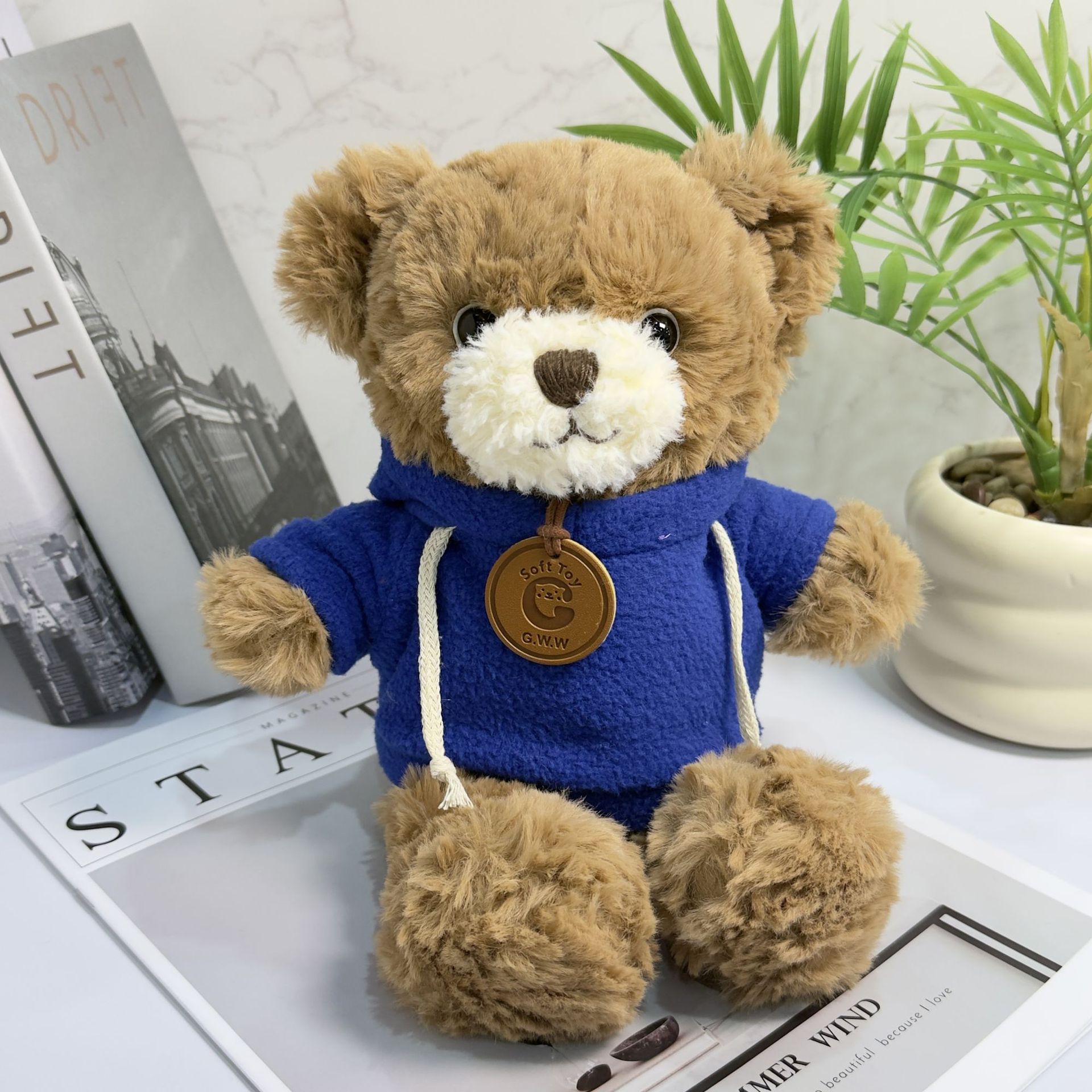 Vestido Teddy Bear suéter Teddy Bear camiseta actividad regalo juguete de peluche impresión LOGO