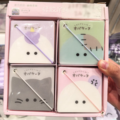 新しい世代の幽玄家族の携帯本の防水の表紙のかわいい漫画のシリカゲルのつり革の本のポケットの本の携帯の手帳