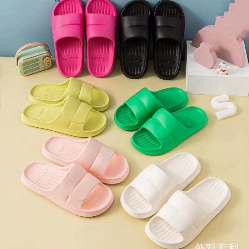 2023 Новые повседневные Простые однотонные Сандалии Верхняя одежда модные ощущения экскрементов любовные сандалии и тапочки оптом для дома