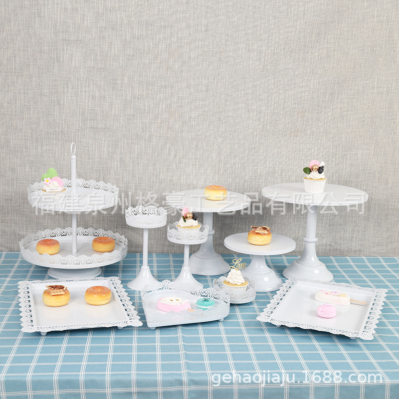 Hotel decoración merienda placa accesorios de la boda soporte de la torta sitio de la boda diseño postre Mesa restaurante postre mesa de exhibición