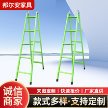 加厚铁梯可折叠梯工程梯关节梯新款家用梯子人字梯 阁楼梯铁梯