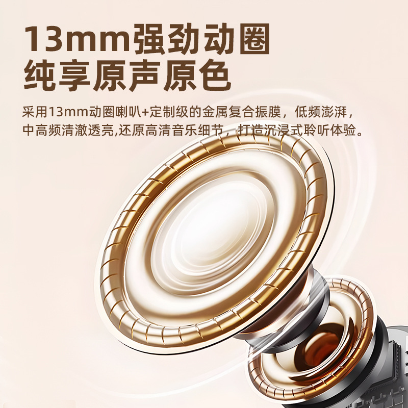 Aplicable a los nuevos auriculares Bluetooth para dormir inalámbricos de alta calidad de sonido ultra pequeño tipo de reducción de ruido en los oídos mini sin compresión de oídos