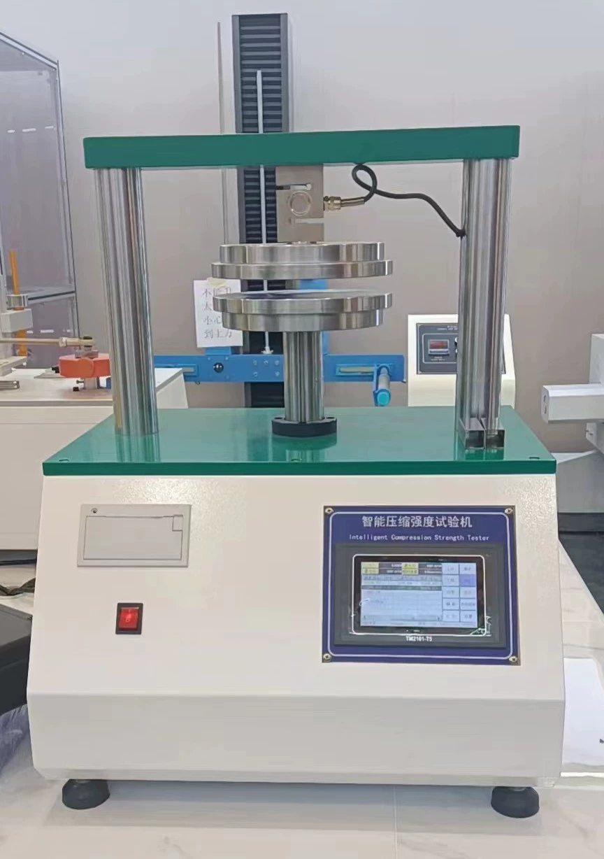 Машина для испытания на сжатие картона тестера измерения и контроля компьютера тестера прочности давления кольца края картона экрана касания