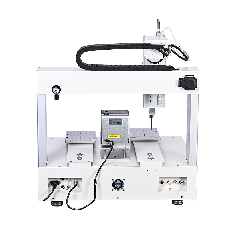 工場生産ラインシリンダー付き 4 軸自動ネジロック機自動供給自動ネジロック機械加工|undefined