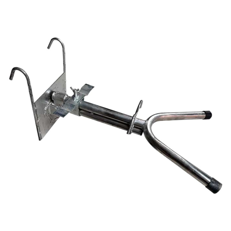 Estante de castrado de lechones doble gancho Dispositivo de castracion de cerdo Mesa de castracion de acero inoxidable colgando estante de castracion artefacto de castracion Dispositivo de castracion