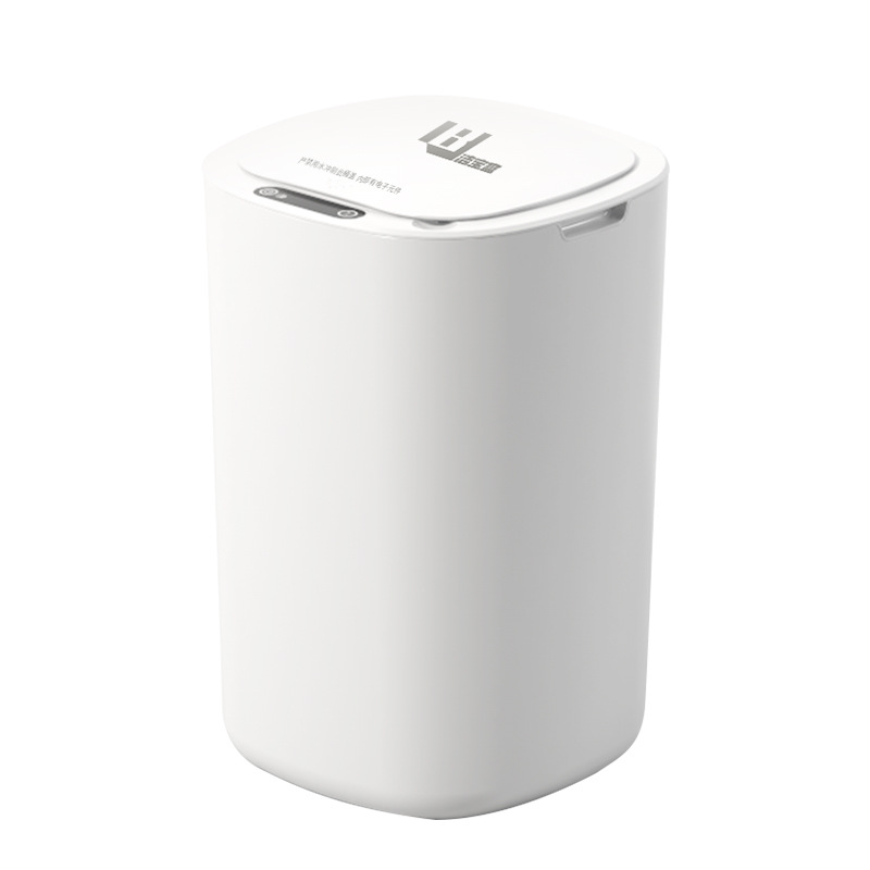 Cubo de basura inteligente impermeable – Sensor automático, ideal para baño y cocina