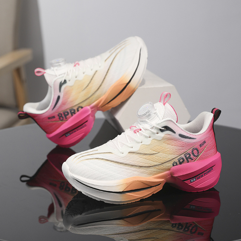 Chitu 8pro zapatos para correr para niños primavera nuevo estilo malla transpirable zapatos deportivos para niños zapatos para correr antideslizantes y amortiguadores para niñas