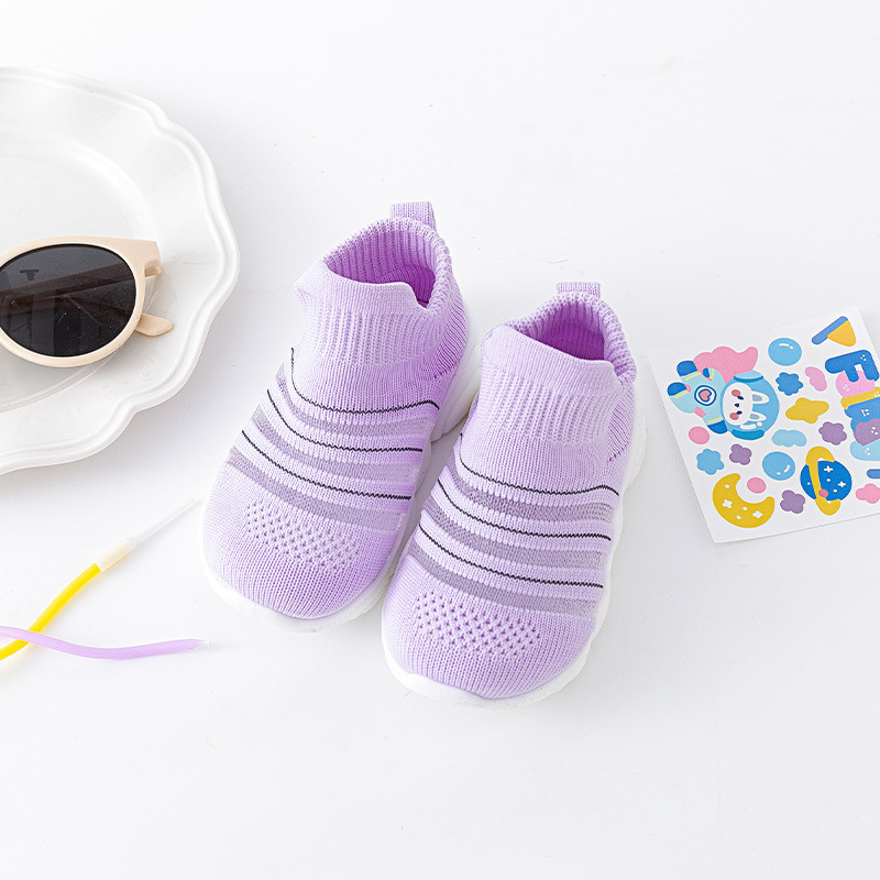 Zapatos de bebé y niño pequeños, nuevos modelos 2022, de malla para primavera y verano, de color sólido, con suela suave, transpirables, para caminar.