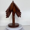 [walnut color] christmas tree four-layer insulation pad
