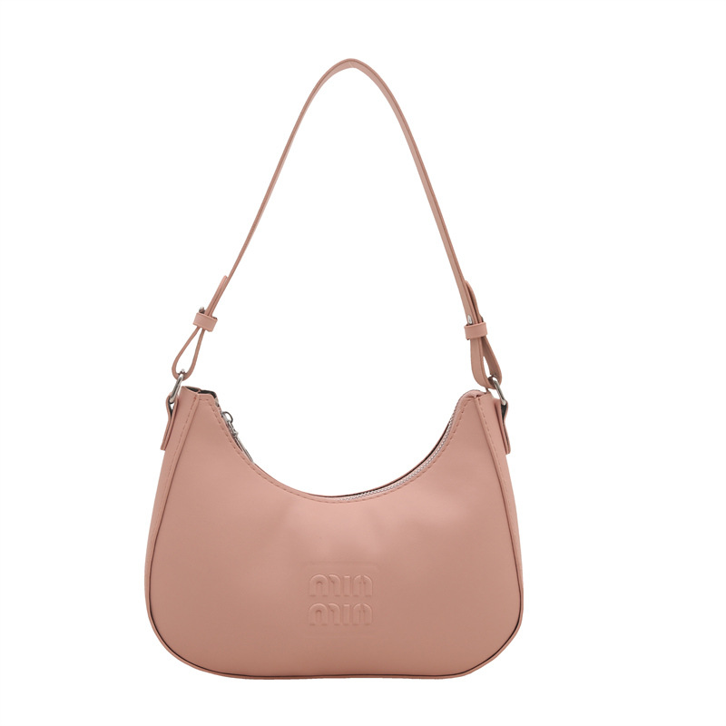 Bolso de mano coreano de moda minimalista primavera y verano 2025 nueva moda bolso de brazo letras bolso de hombro bolso de mano