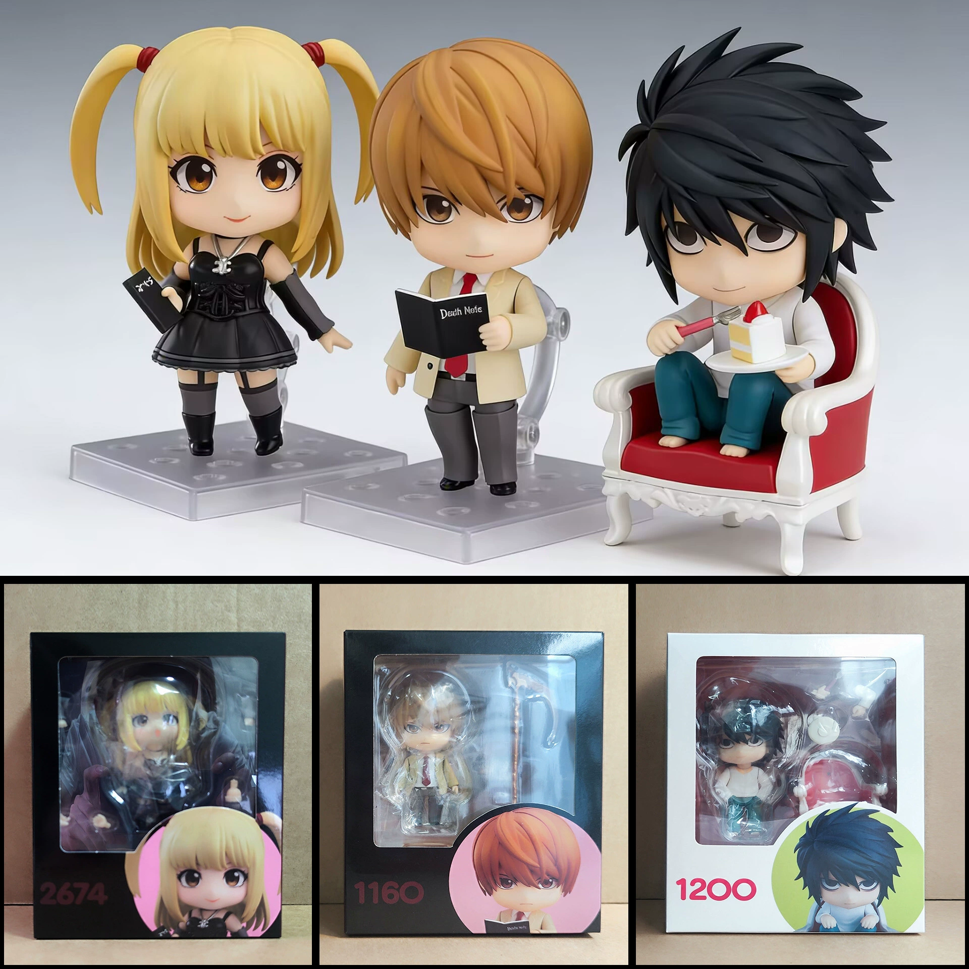 Фигурка Nendoroid Q‑версии, сменные лица и подвижные части, многоперсонажная 13,5×9×17,5 см
