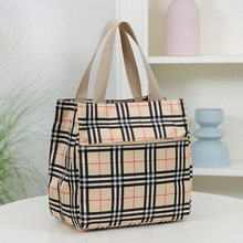 新款手提尼龙布包饭盒袋学生儿童餐包饭盒包便当包午餐包包手提袋