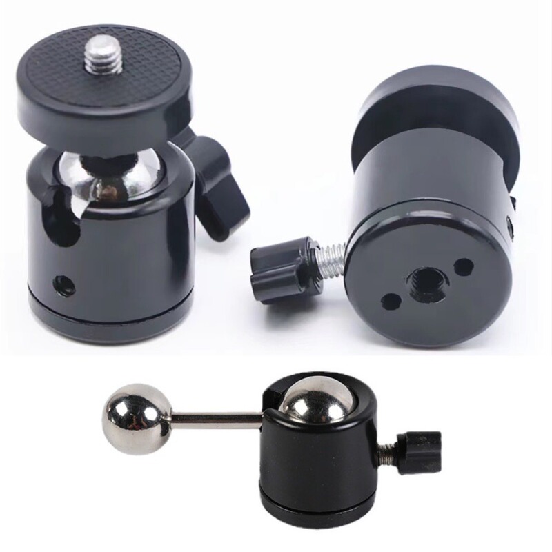 Q29 Gimbal Live Streaming Tripod Dual Ball Head 1/4 Ball Type Gimbal Universal Dual Ball Head Small Gimbal 360 Degrees