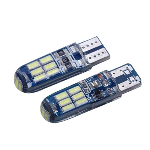 Автоматическая светодиодная фонарь света T10 4014 15SMD Силиконовый выделяет модифицированный фонарь с высоким световым фонарем с модифицированным фонарем