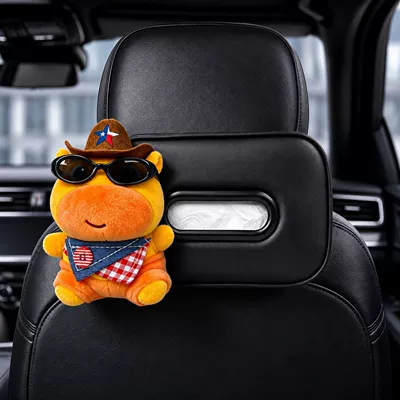 Car tissue box/set - High-end Hanging Car Interior - cowboy-lulu-tissue-box-seat-version