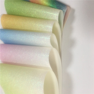 Colorful glitter film for gradient effect Colorful glitter paper for colorful glitter paper