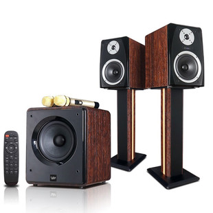 Faike Home Ktv Fever Hifi Audio Active Bookshelf Speaker Professional Home Karaoke 2.1 Micro