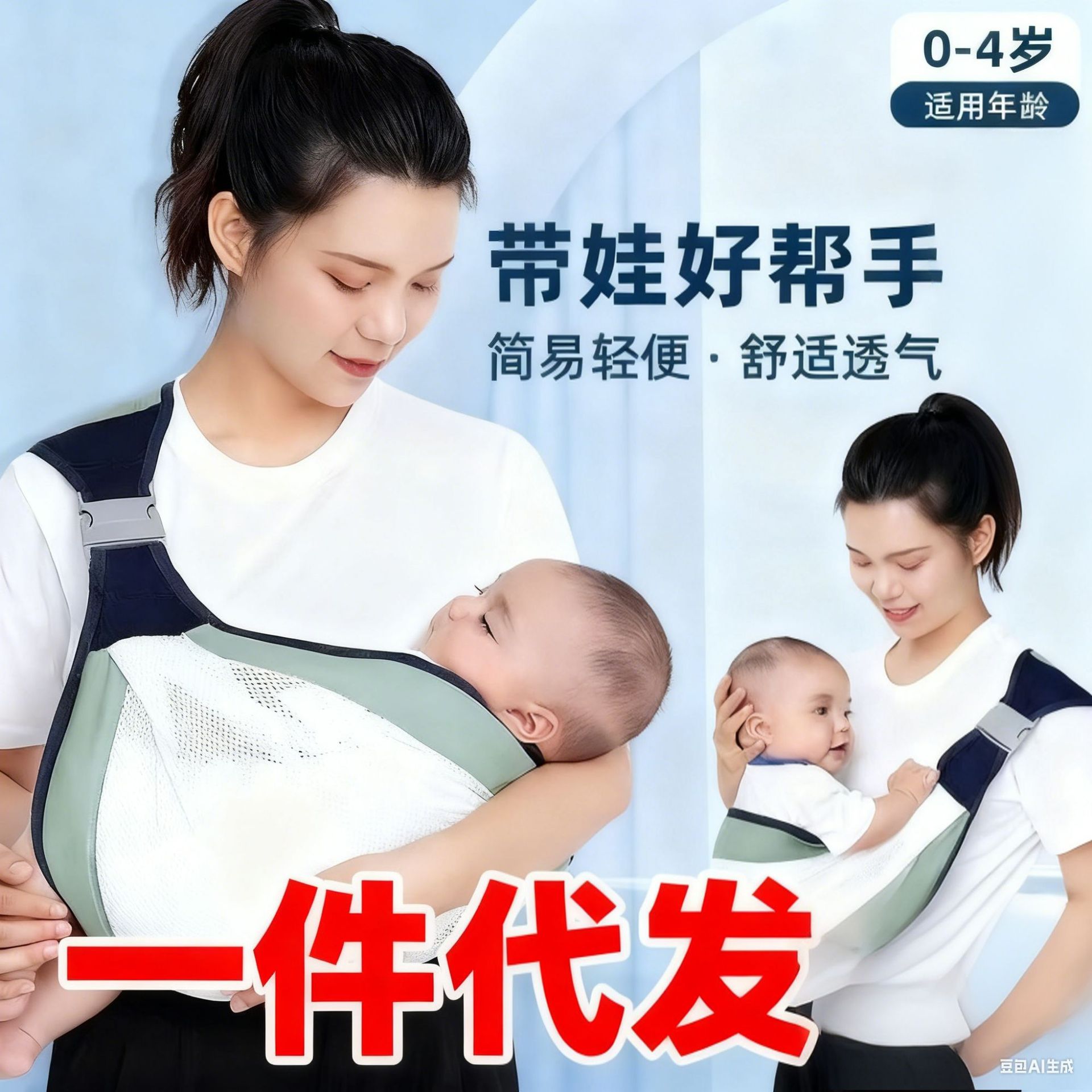 Bebés recién nacidos, cinturón para niños pequeños, frente multifuncional, bebés, niños, bebés, venta directa.