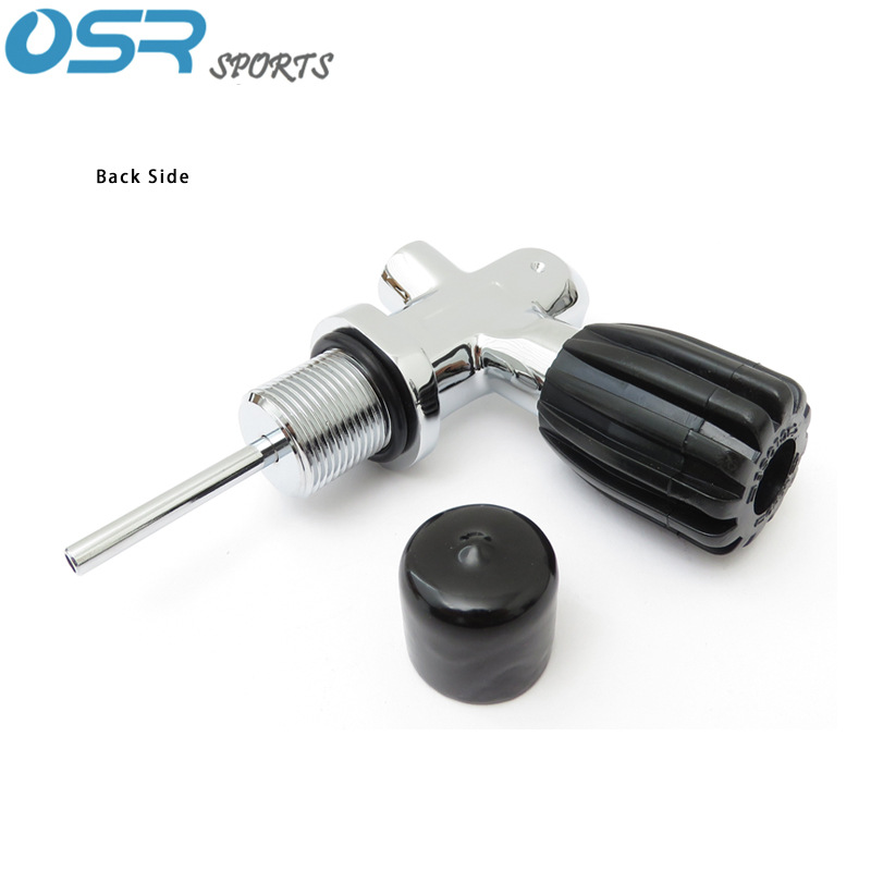 Buceo 3/4-14NPS 3000PSI 250bar válvula de cilindro tipo K válvula de cilindro Din York de doble uso