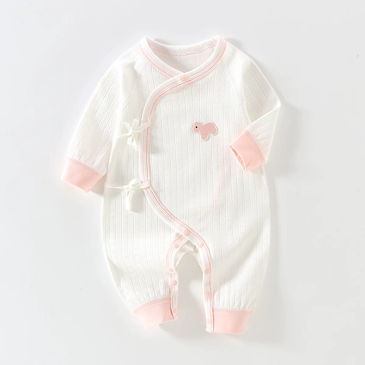 Cute pony with pink edge (single piece) / 52cm