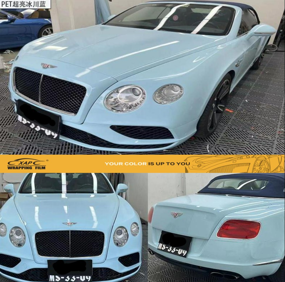 Pet Car Color Changing Film Factory Wholesale Export Specially Designed for Ultra-Bright Crystal Series Paint Protective Film Full Car Stickers