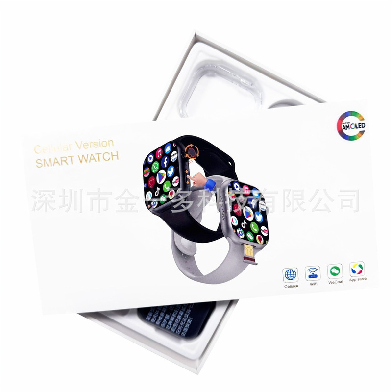 Cd20 Smart Watch 5g Sim Card Full Network Connectivity Bluetooth + Sim Card Dual System Independent Download Heart Rate Blood Oxygen Meter Step Counter