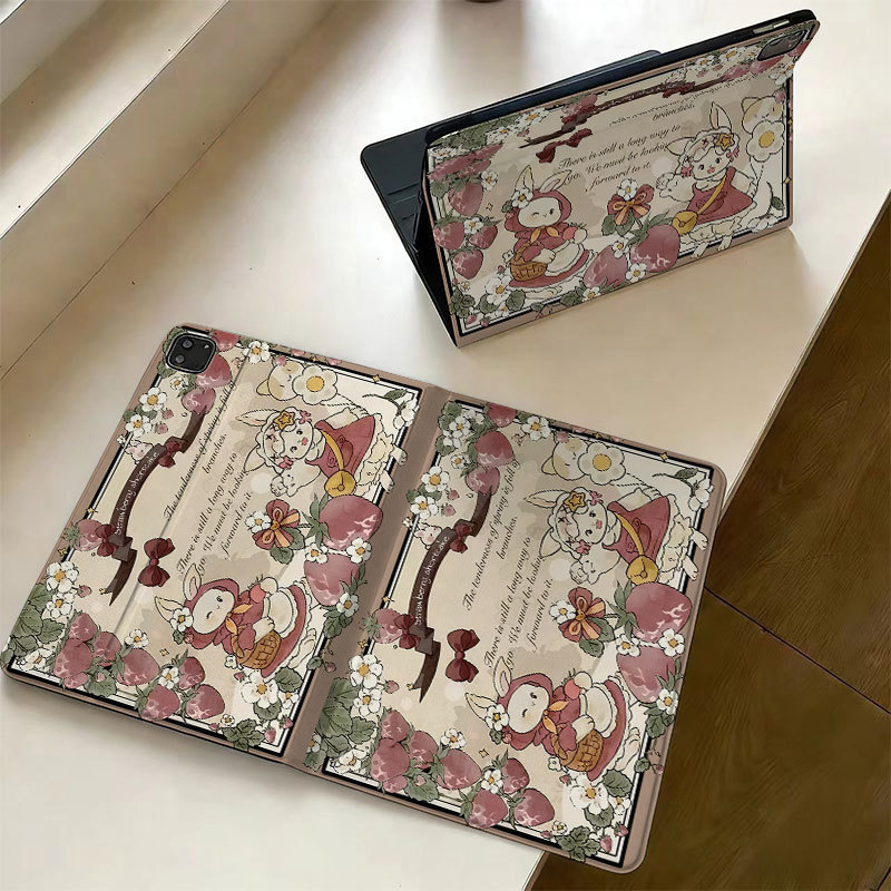 Suitable for iPad 10 case book 10.2 with pen slot air87654 tablet protective cover A16 11th generation retro 9.7 Suitable for iPad 10 case book 10.2 with pen slot air87654 tablet protective cover A16 11th generation retro 9.7