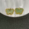Single hanging butterfly-light green
