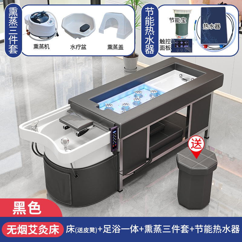 Negro + calentador de agua + Fumigación