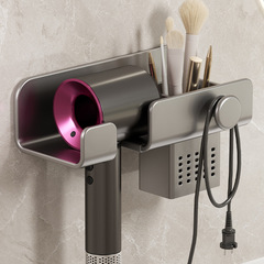 Hair dryer rack without punching bathroom hair dryer storage rack toilet bathroom hair dryer holder washbasin storage rack